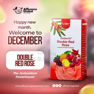 Double Red Rose