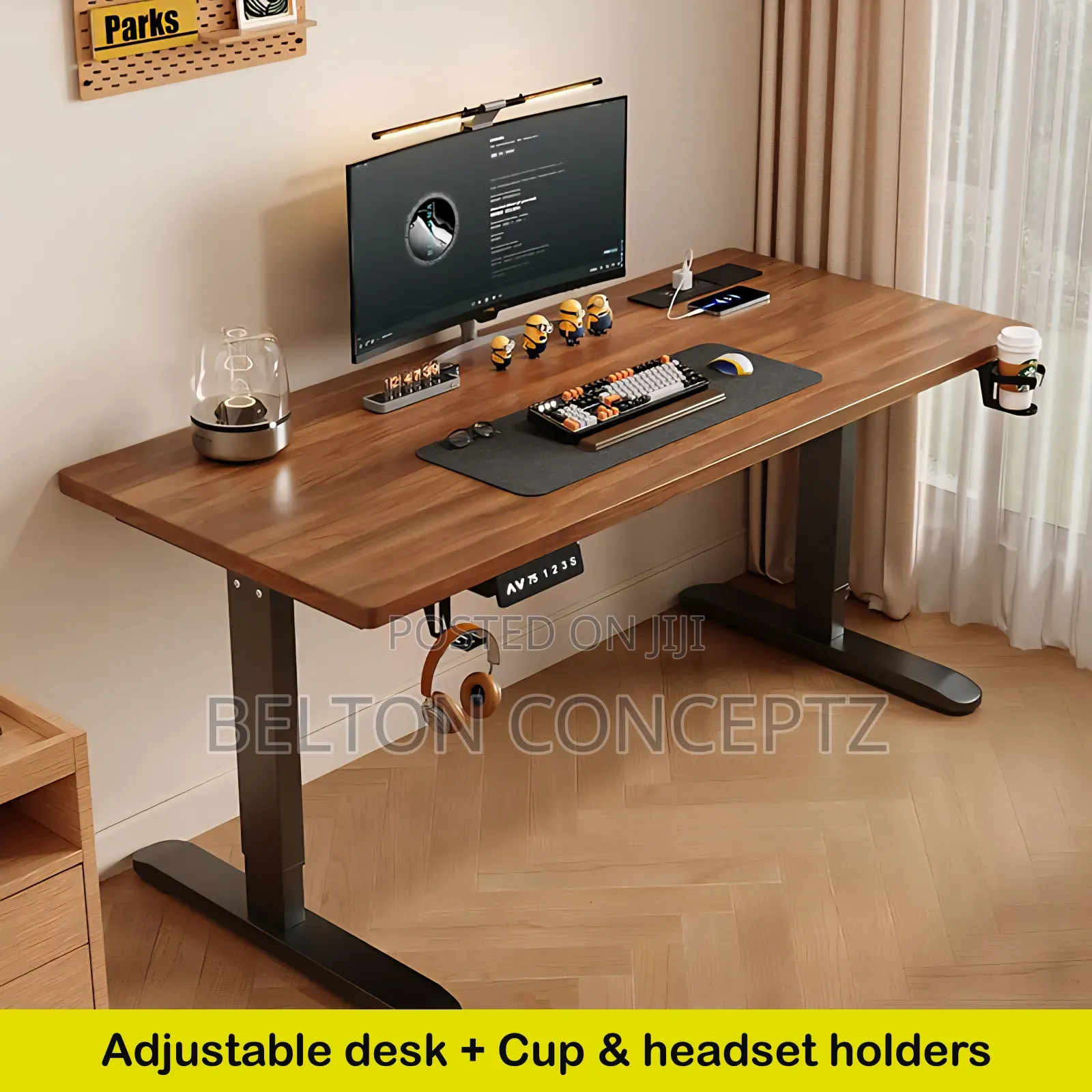 Motorised Adjustable Desk 140cm X 70cm