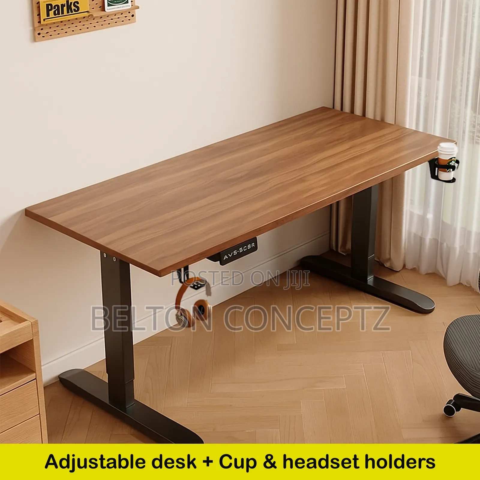 Motorised Adjustable Desk 140cm X 70cm