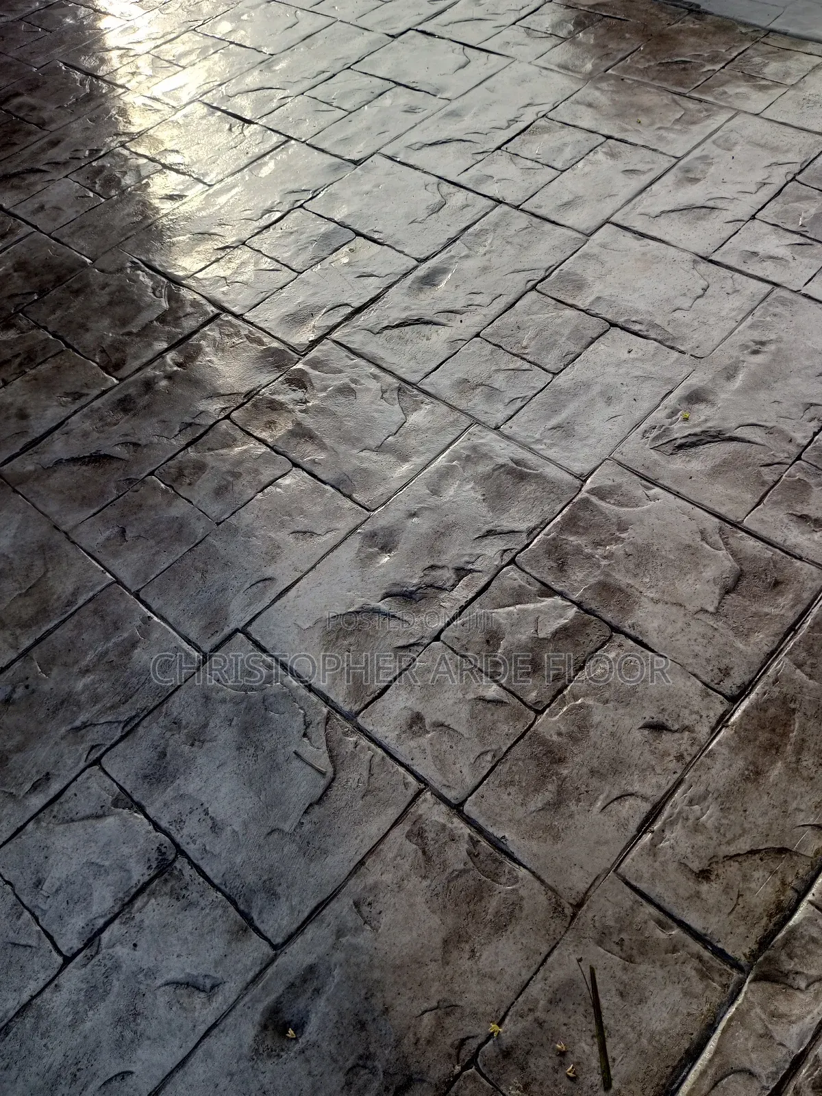 Concrete Stamp Design