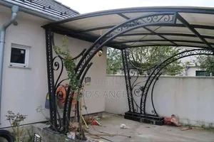Design Thick Galvanise Metal Carport Canopy 14 Feet by 14 Feet.