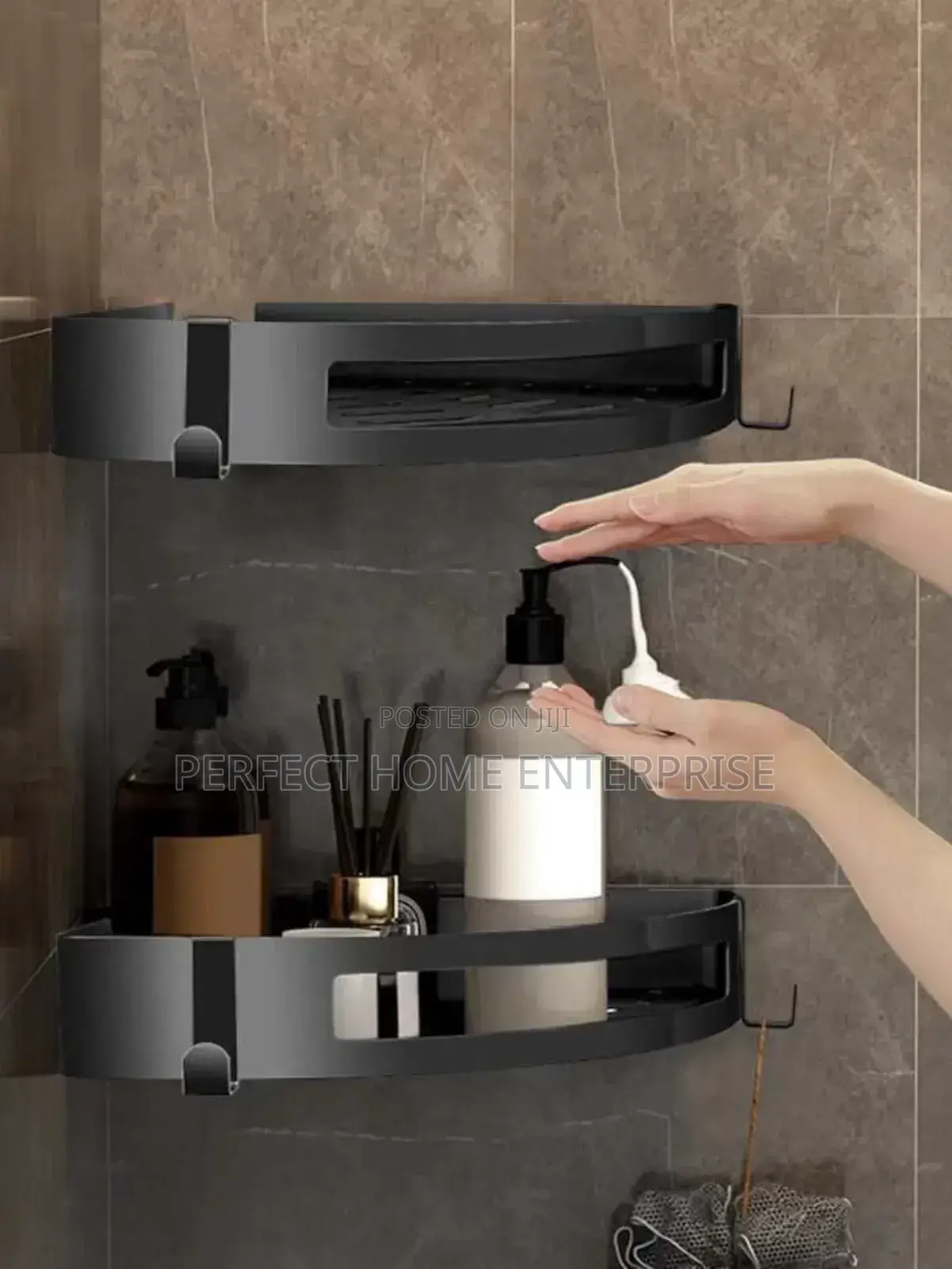 Bathroom Corner Rack