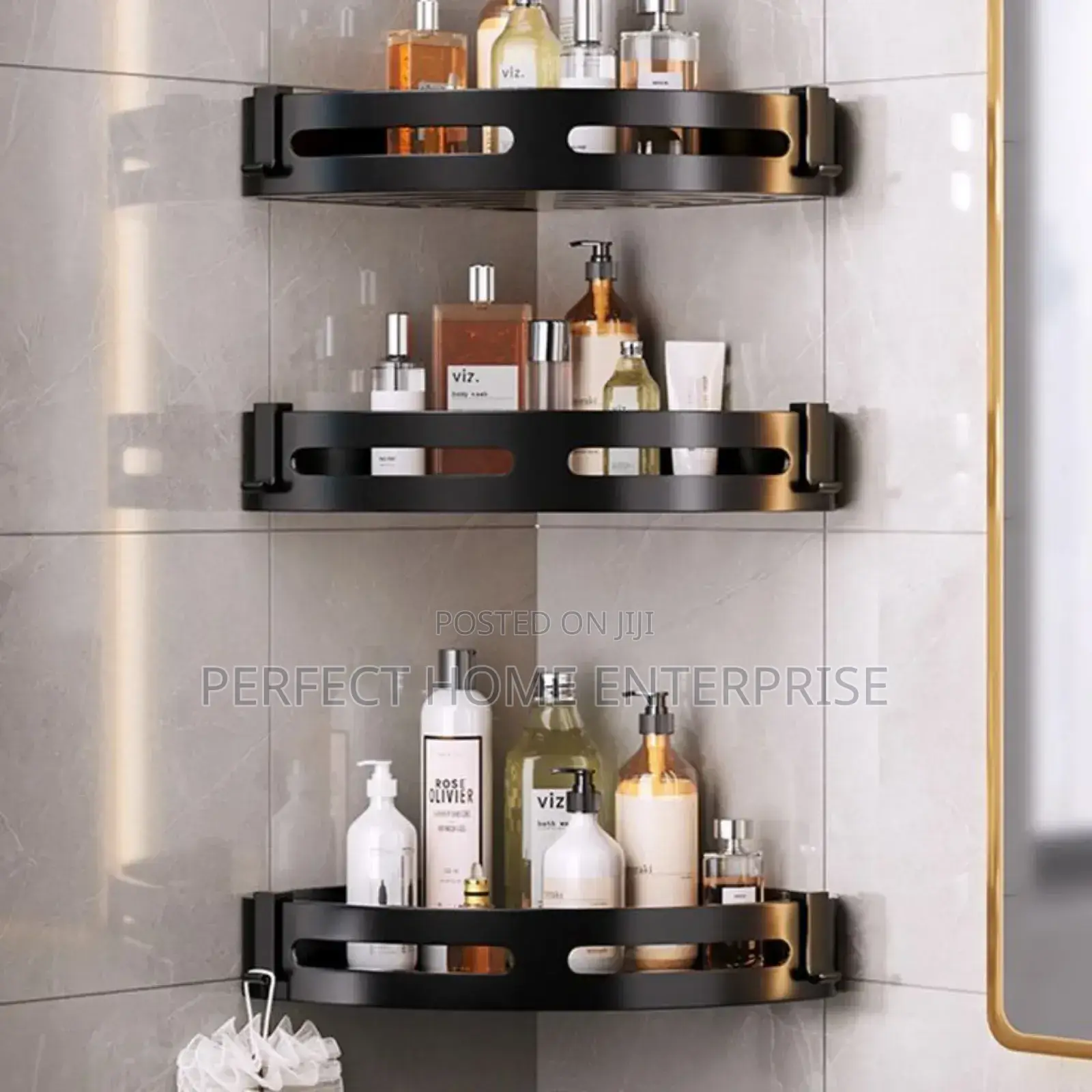 Bathroom Corner Rack