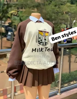 High School Skirt and Top