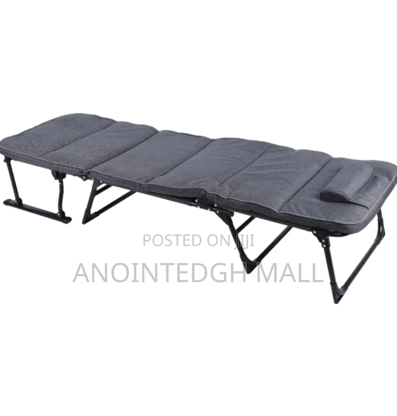 Adjustable Metal Camp Bed/Chair - Gra Y