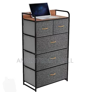 5 Drawer Dresser Storage - Multicolor