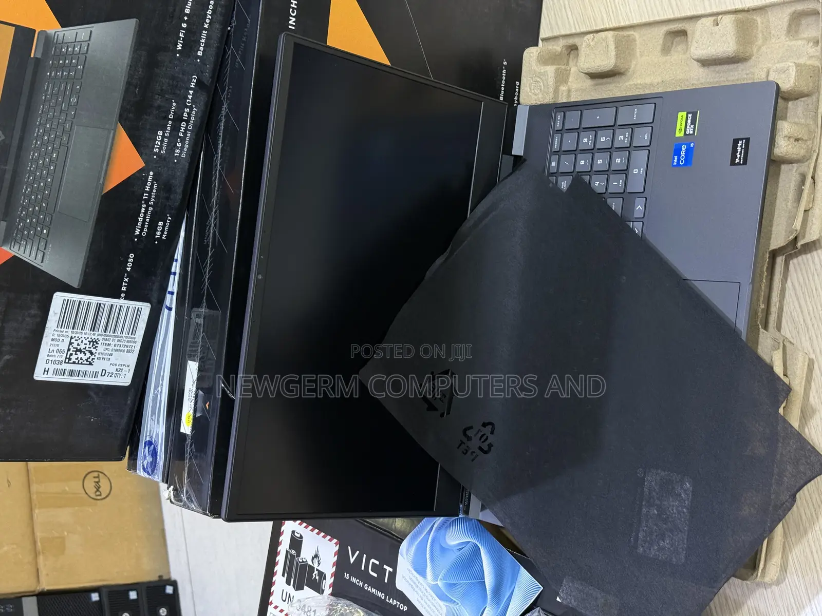 New Laptop HP Victus 15 16GB Intel Core i5 SSD 512GB