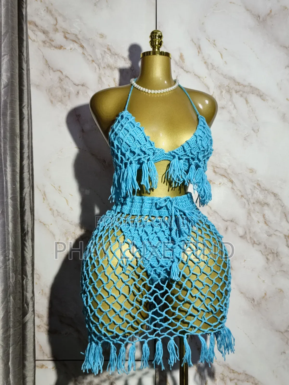 Crochet 3piece Beach Set