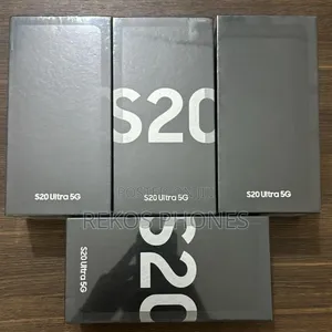 New Samsung Galaxy S20 Ultra 5G 256 GB Black