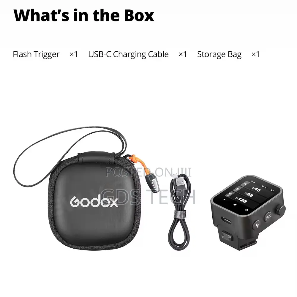 Godox X3 C Touchscreen TTL Wireless Flash Trigger for Canon