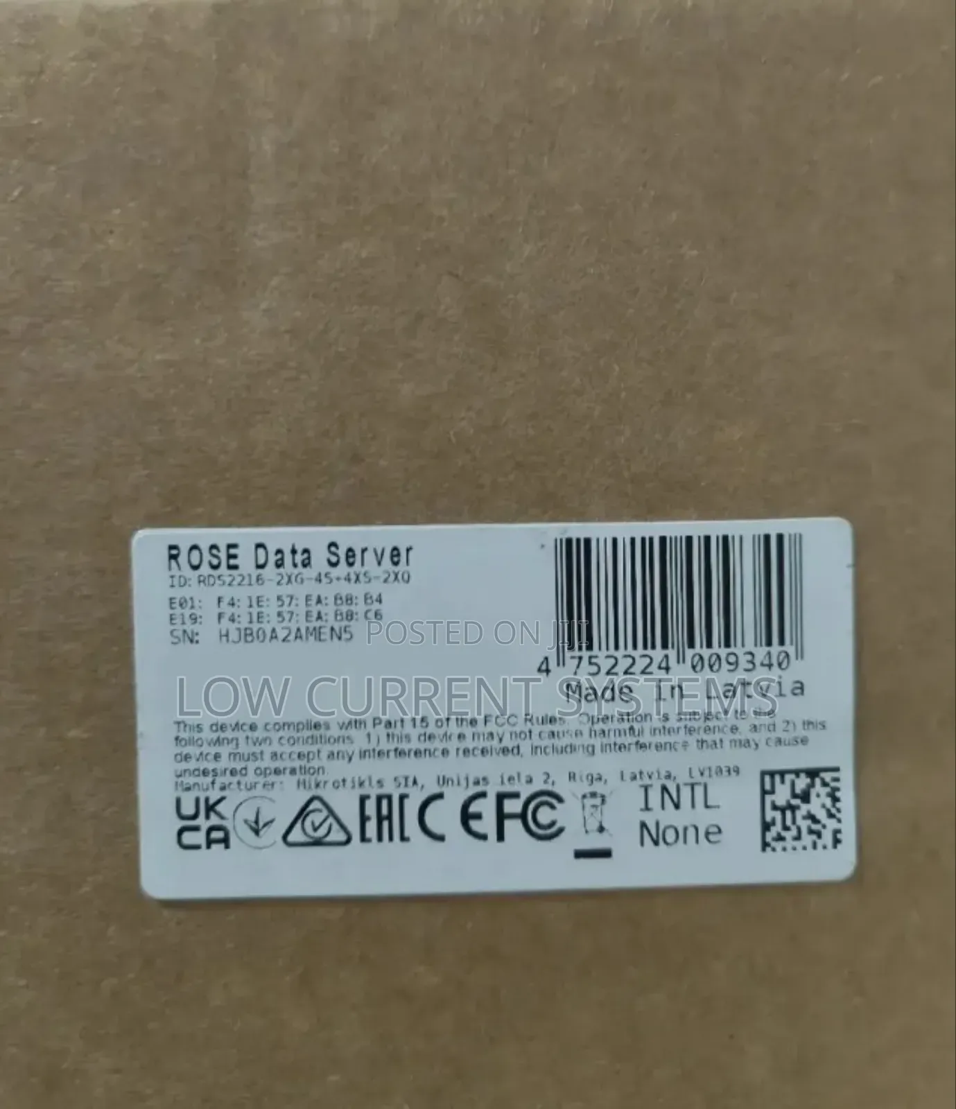 Mikrotik Rose Data Server Rds Rds2216-2xg-4s+4xs-xq