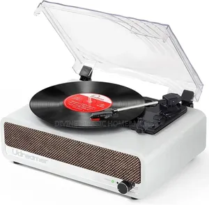 Udreamer Record Player With Speaker Bluetooth Turntable Vintage