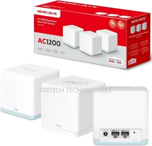 Mercusys Halo H32g 3in1 Access Point Ac1200 Whole Home Mesh Wifi