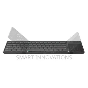 Cube Pocket Foldable Bluetooth Keyboard With Trackpad