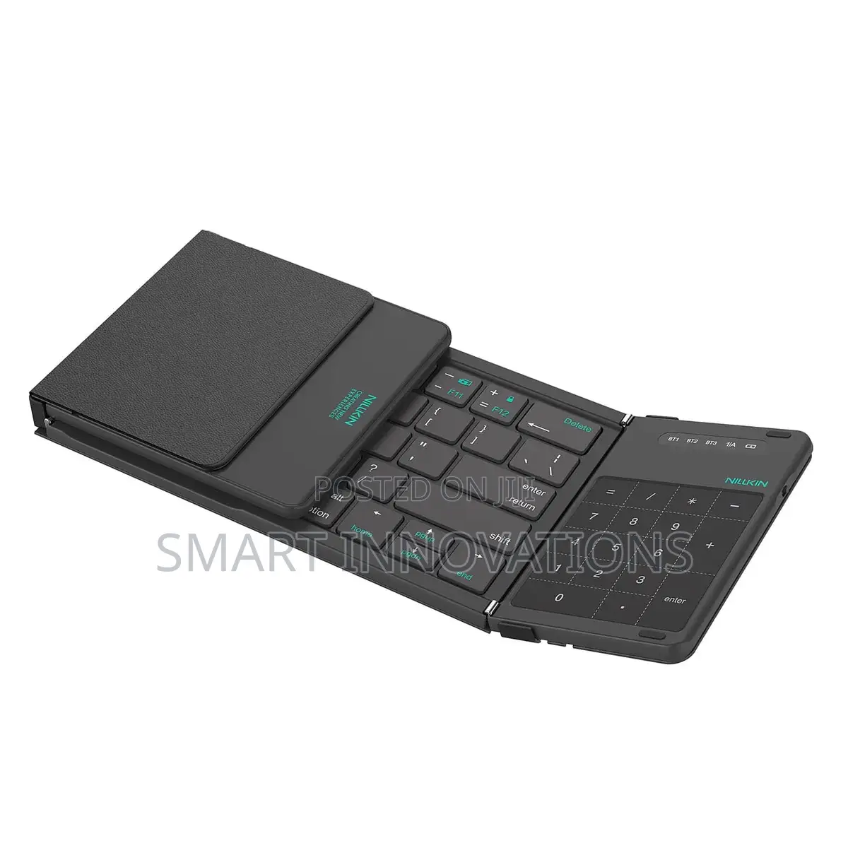Cube Pocket Foldable Bluetooth Keyboard With Trackpad