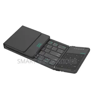 Cube Pocket Foldable Bluetooth Keyboard With Trackpad