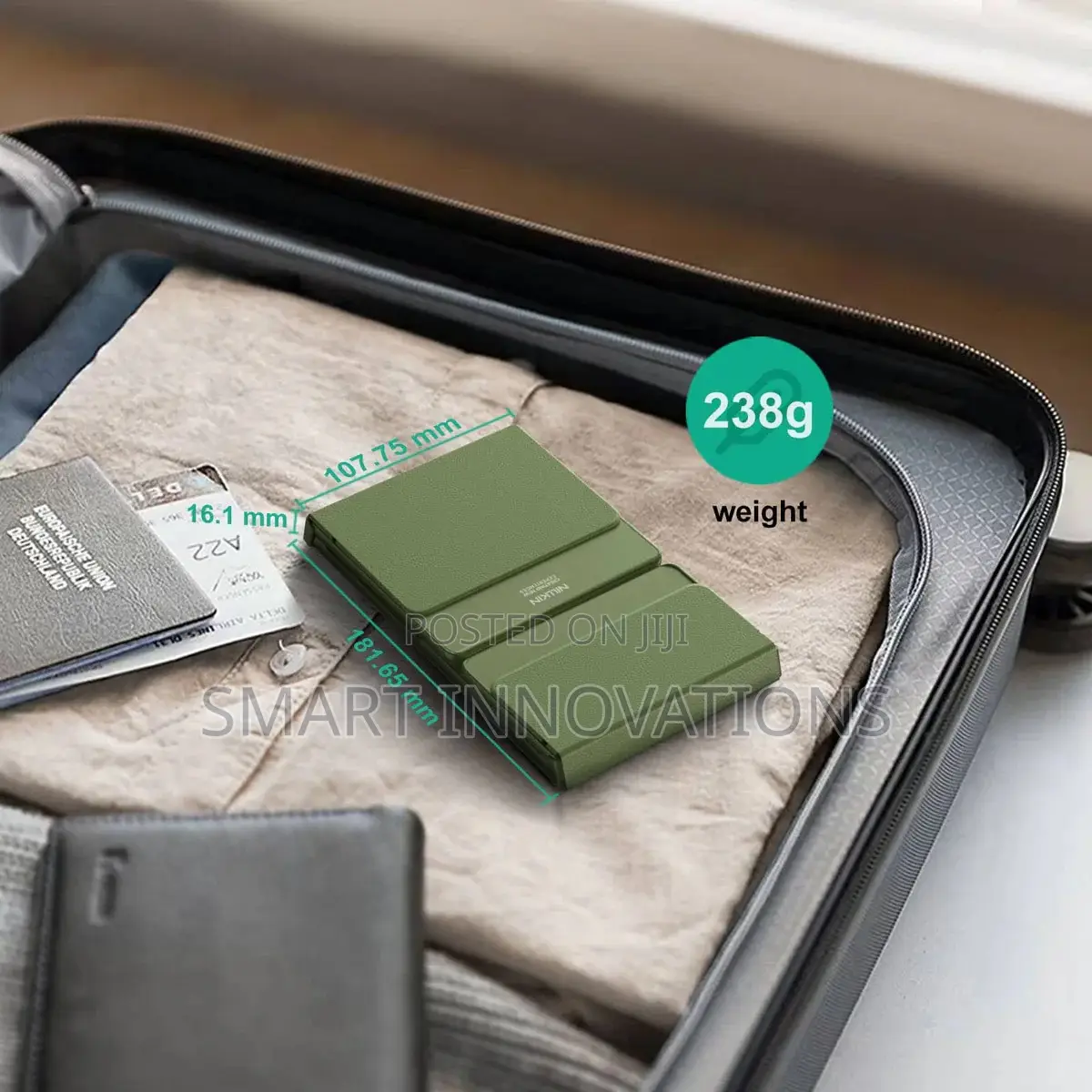 Cube Pocket Foldable Bluetooth Keyboard With Trackpad