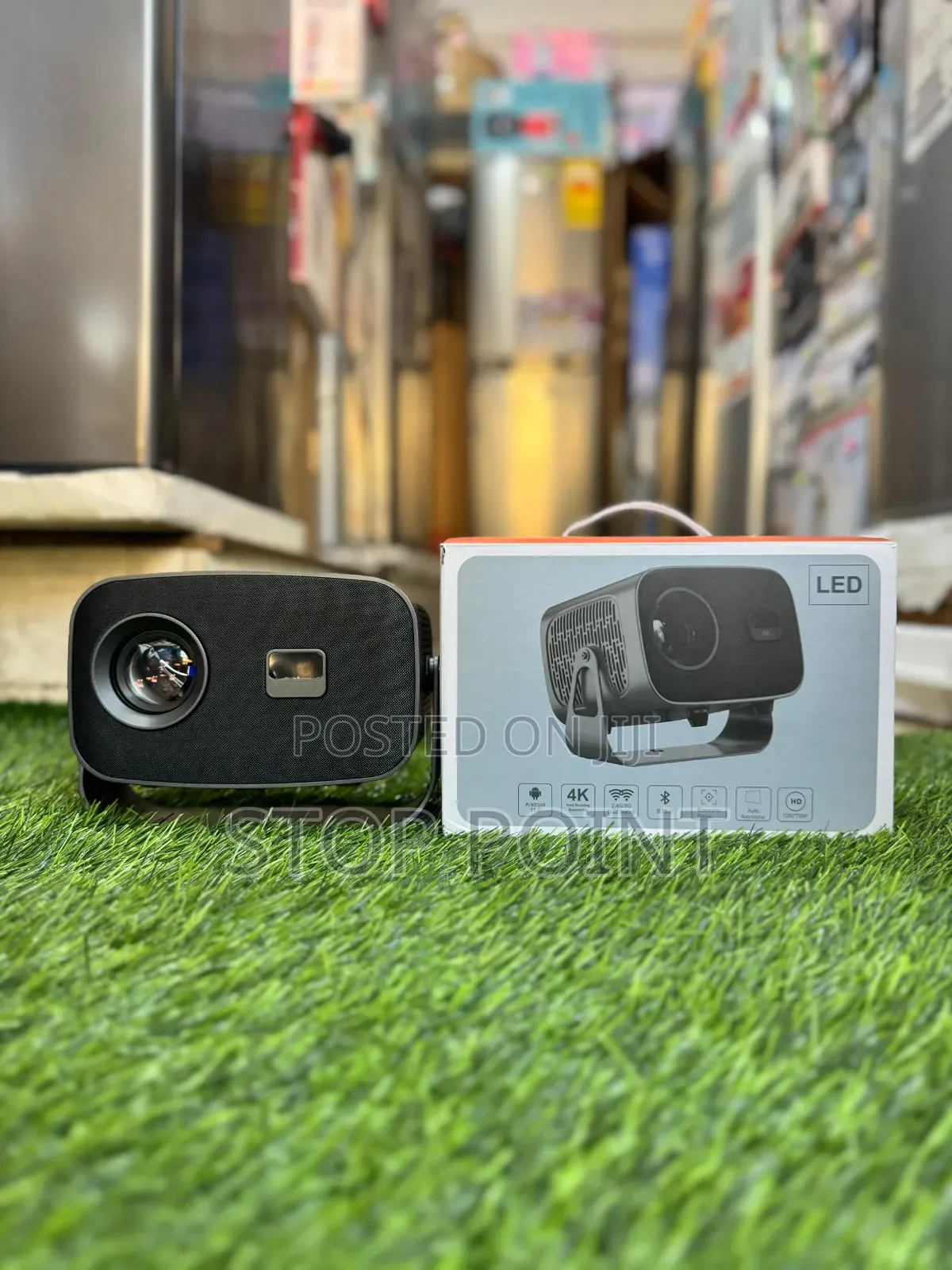 Portable Smart Android Projector