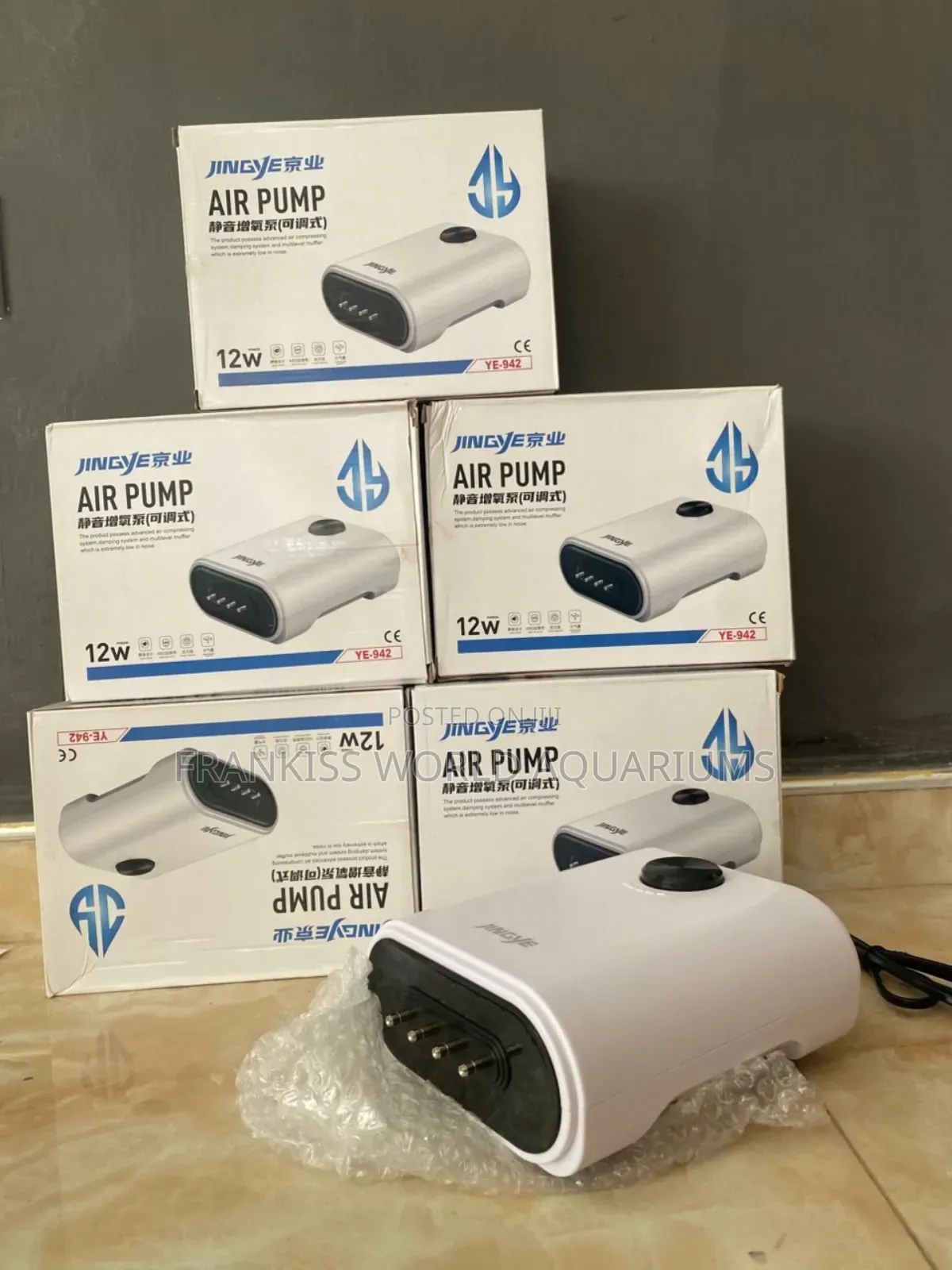 Oxygen Pump 4 Outlet