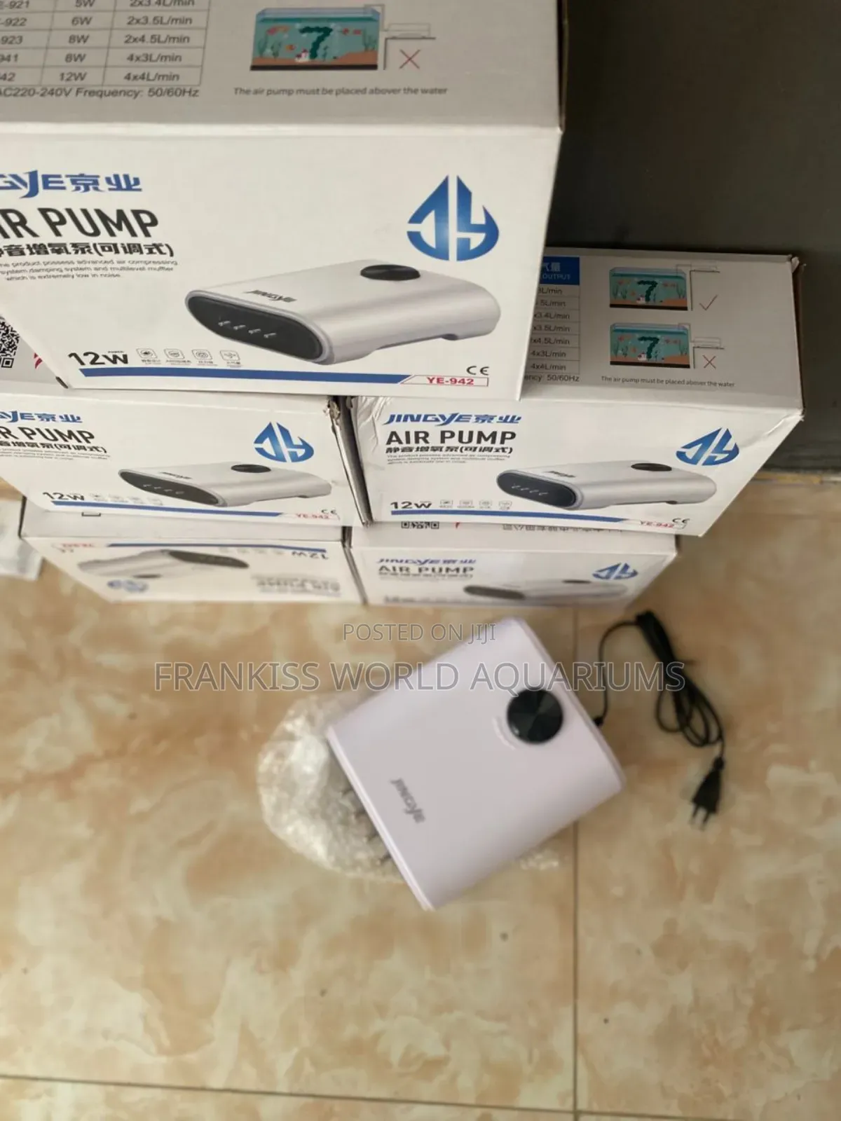Oxygen Pump 4 Outlet