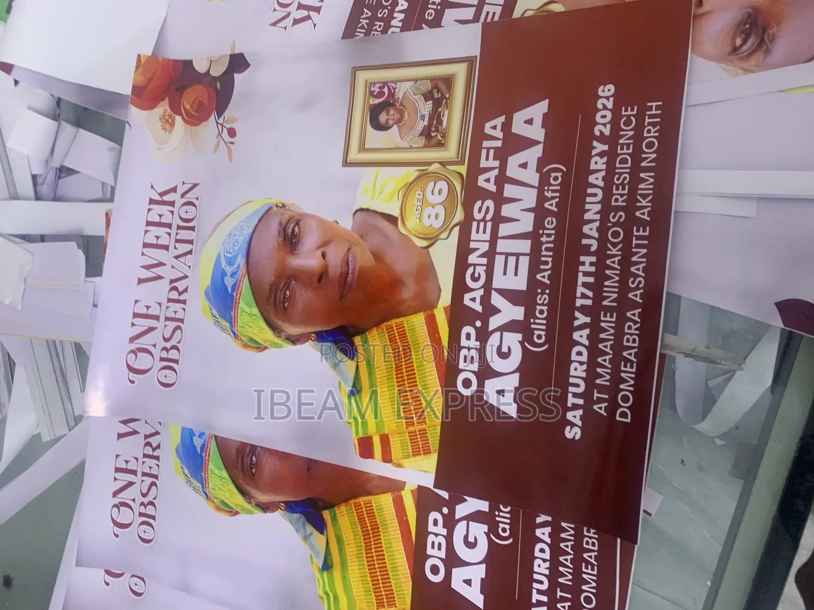 Sticker (Sav) and Banner Printing