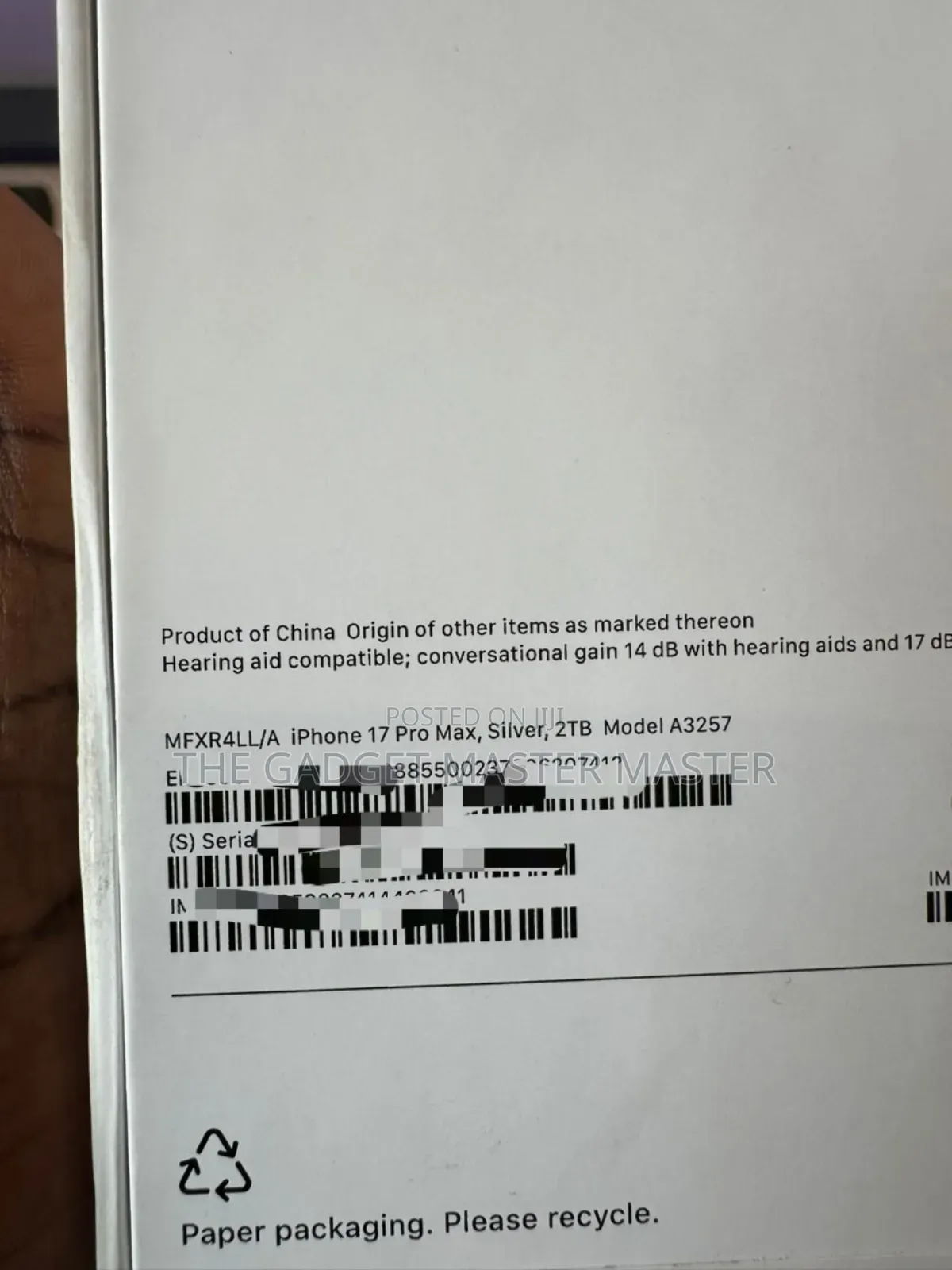 New Apple iPhone 17 Pro Max 2 TB