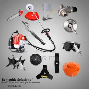 Brush Cutter With Multiple Accessories