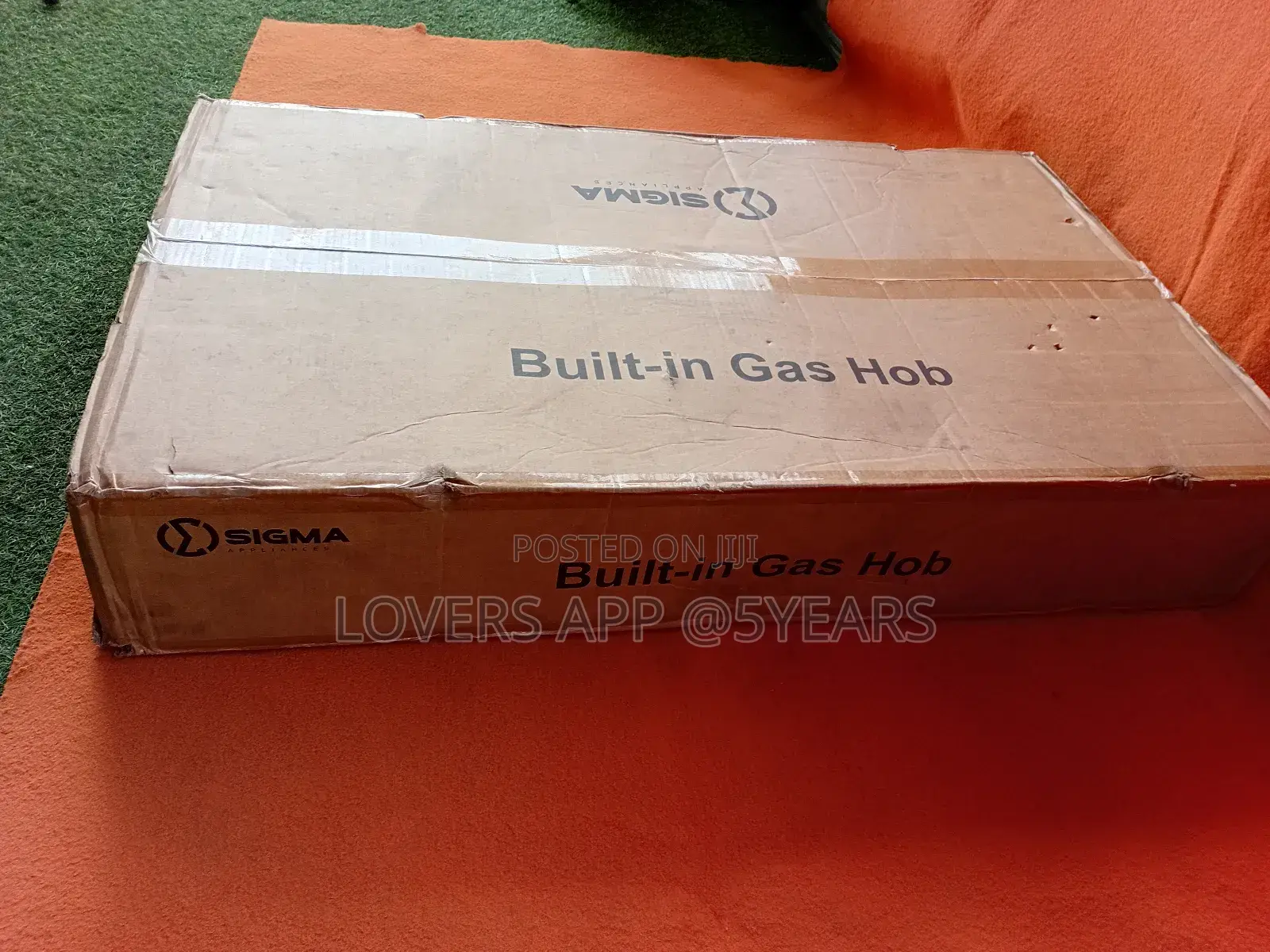 Sigma Built-in Gas Hob With High- Powerbrass Burners