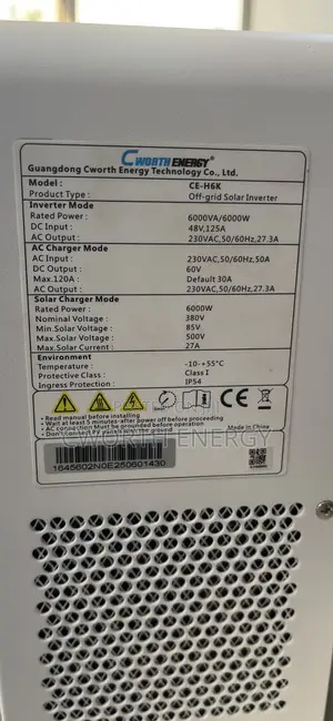 Cworth 6kva Inverter