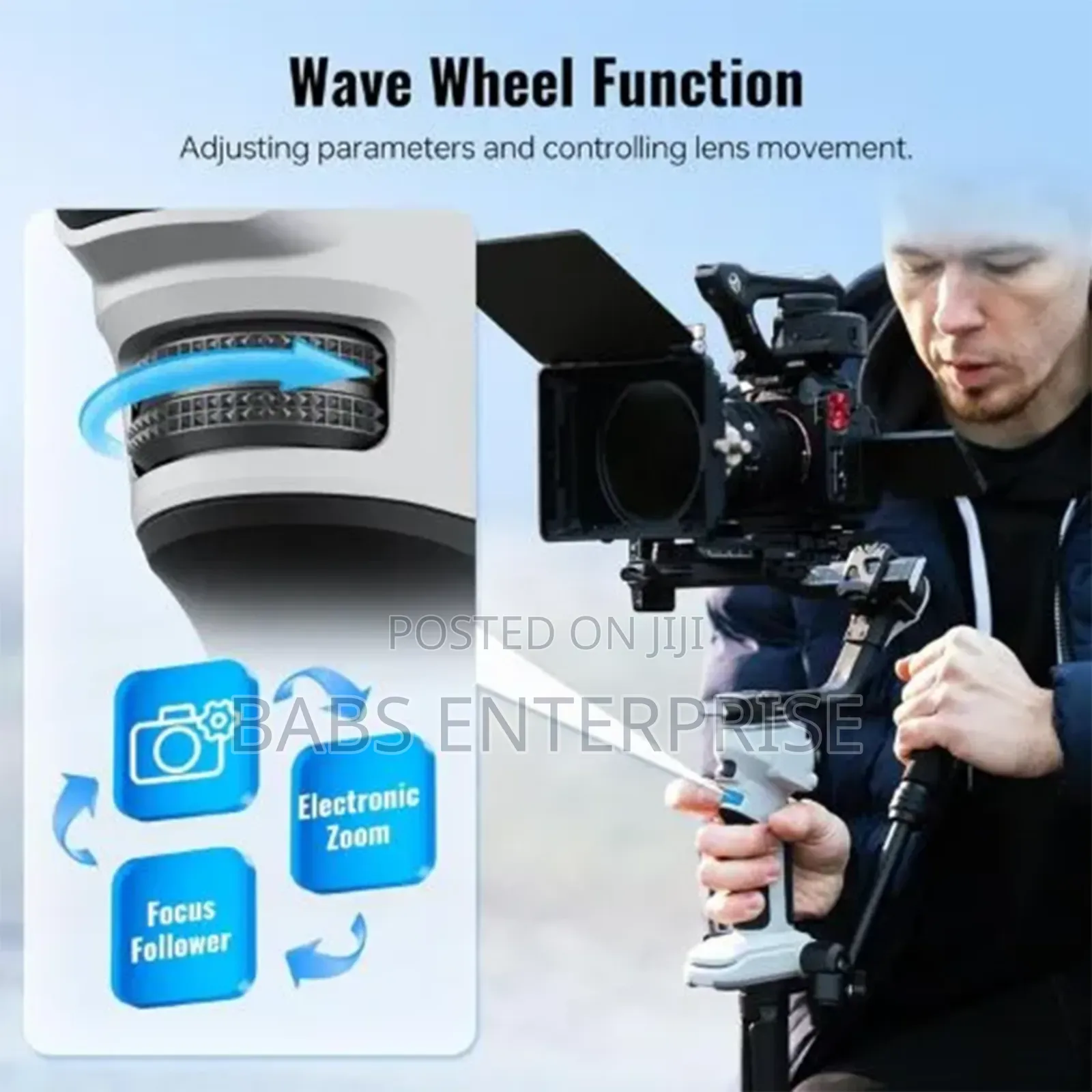 Zhiyun Cinepeer Crane 4e 3-axis Gimbal For Mirrorless And Dslr Cameras