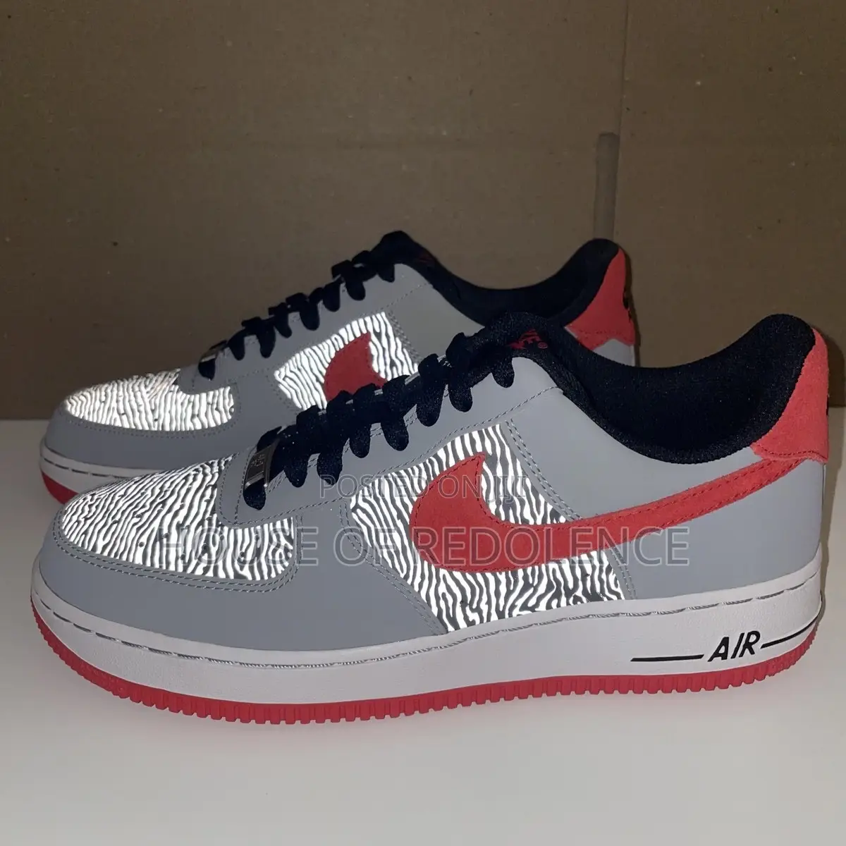 Nike Air Force 1 Low Zebra Sneakers
