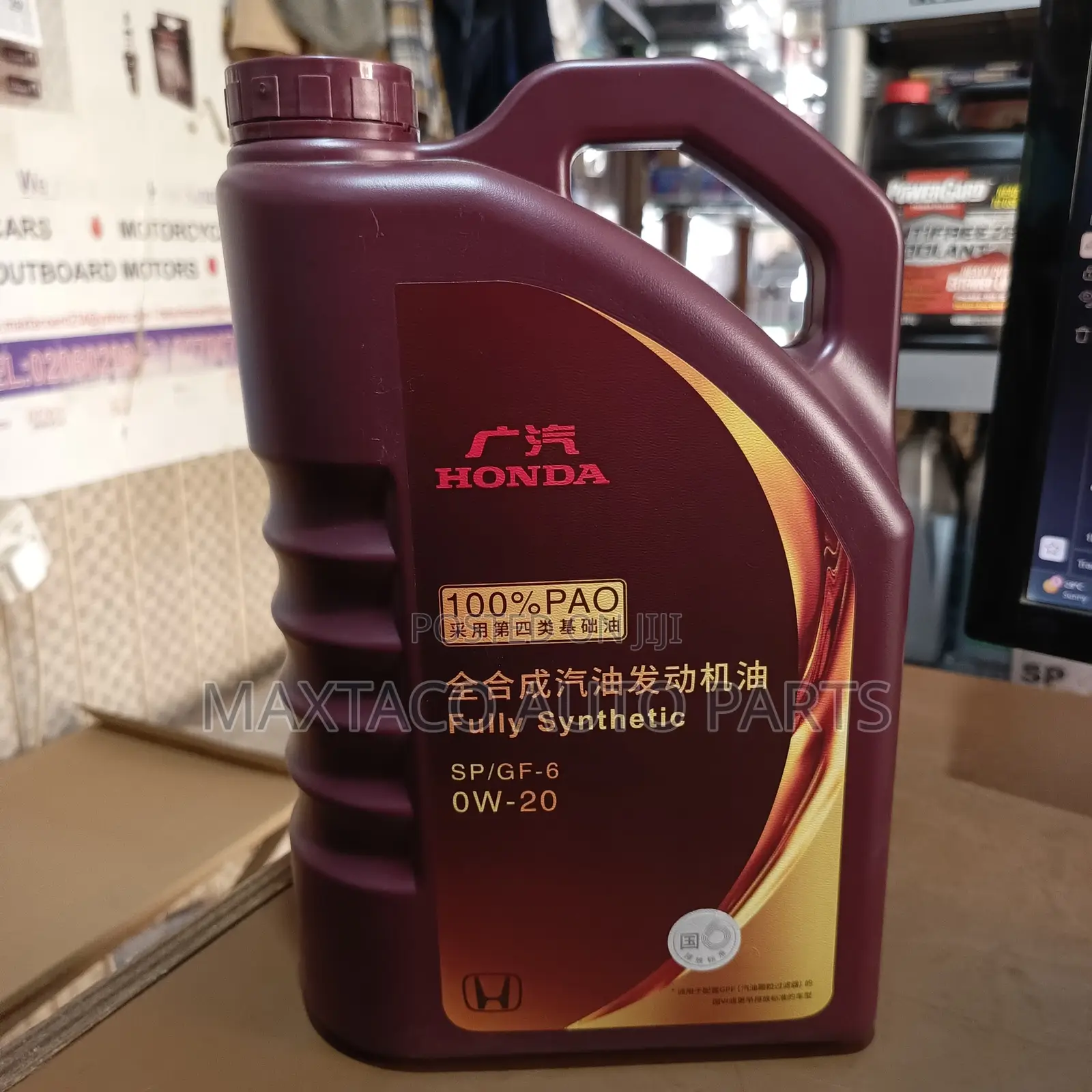 Honda Sp/Gf-6 0w-20 Fully Synthetic Oil