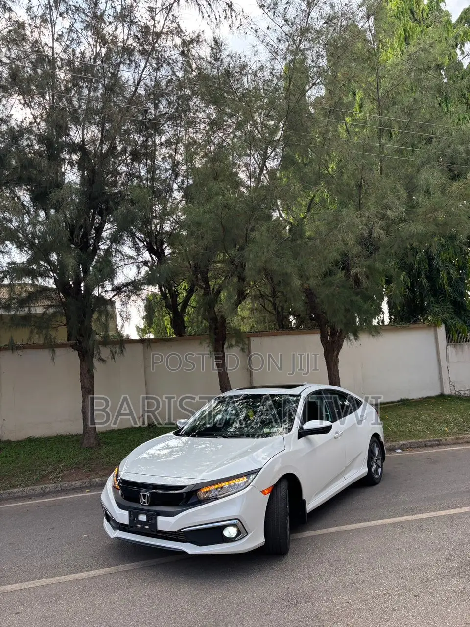 Honda Civic EX Sedan 2020 White