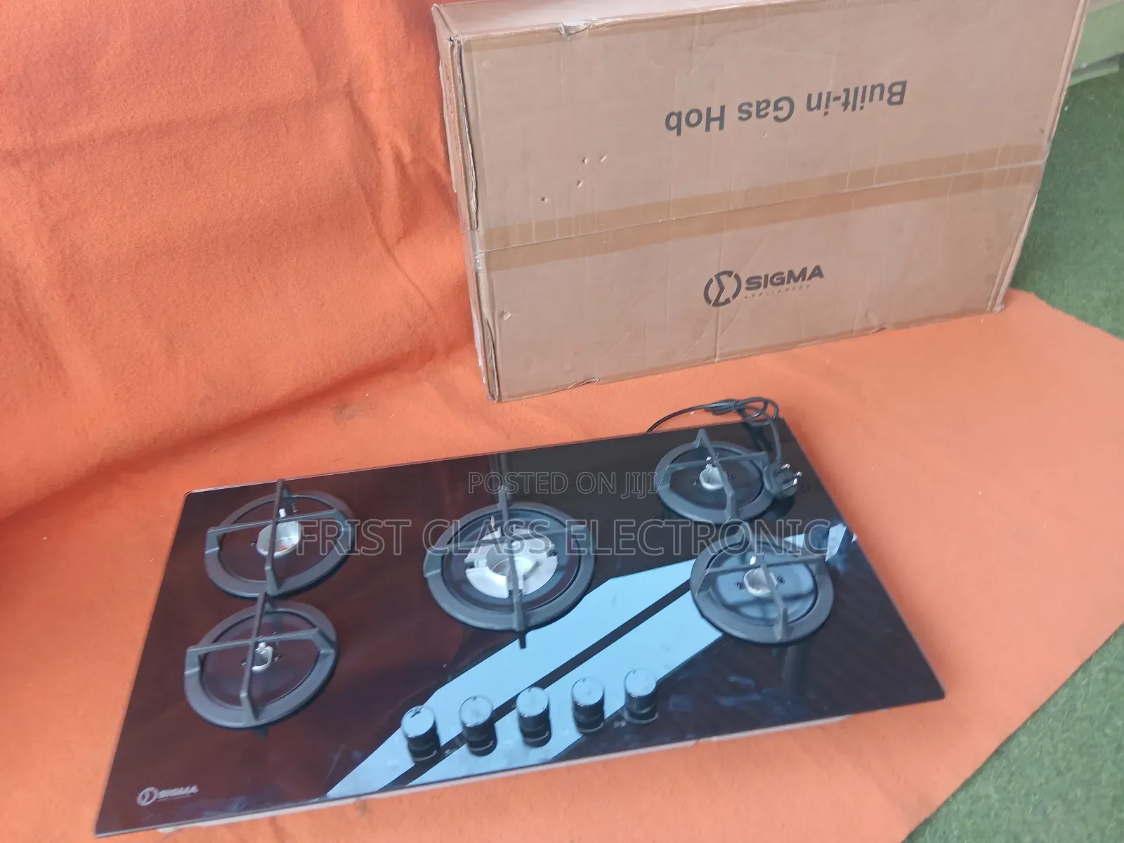 Sigma Built-in Gas Hob With Auto Ignition Safety Features