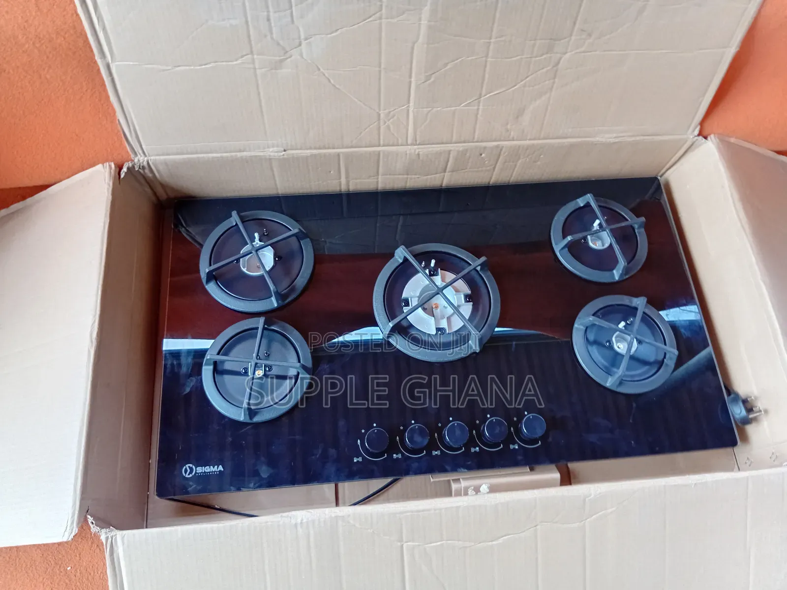 Spaces
Sigma Built-in Gas Hob With Precision Flame Control