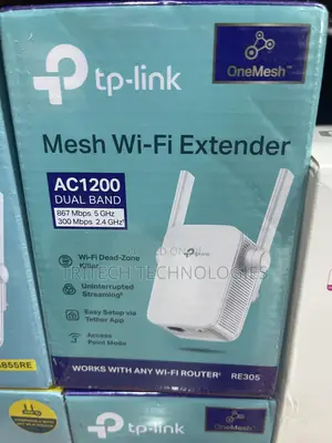 Re305 Ac1200 Mesh Wi-Fi Range Extender