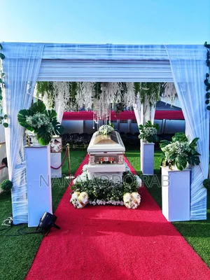 Undertaker and General Decorations and Pictures on All Canopies