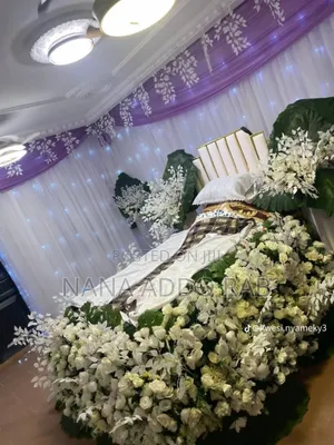 Undertaker and General Decorations and Pictures on All Canopies