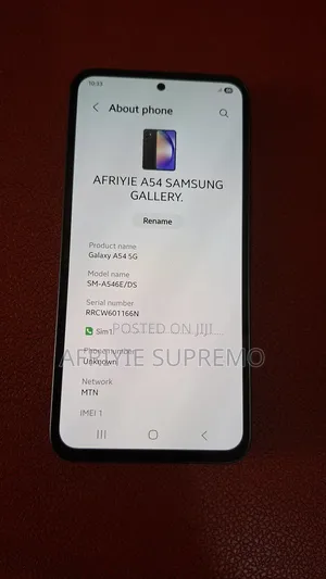 Samsung Galaxy A54 256 GB Gray