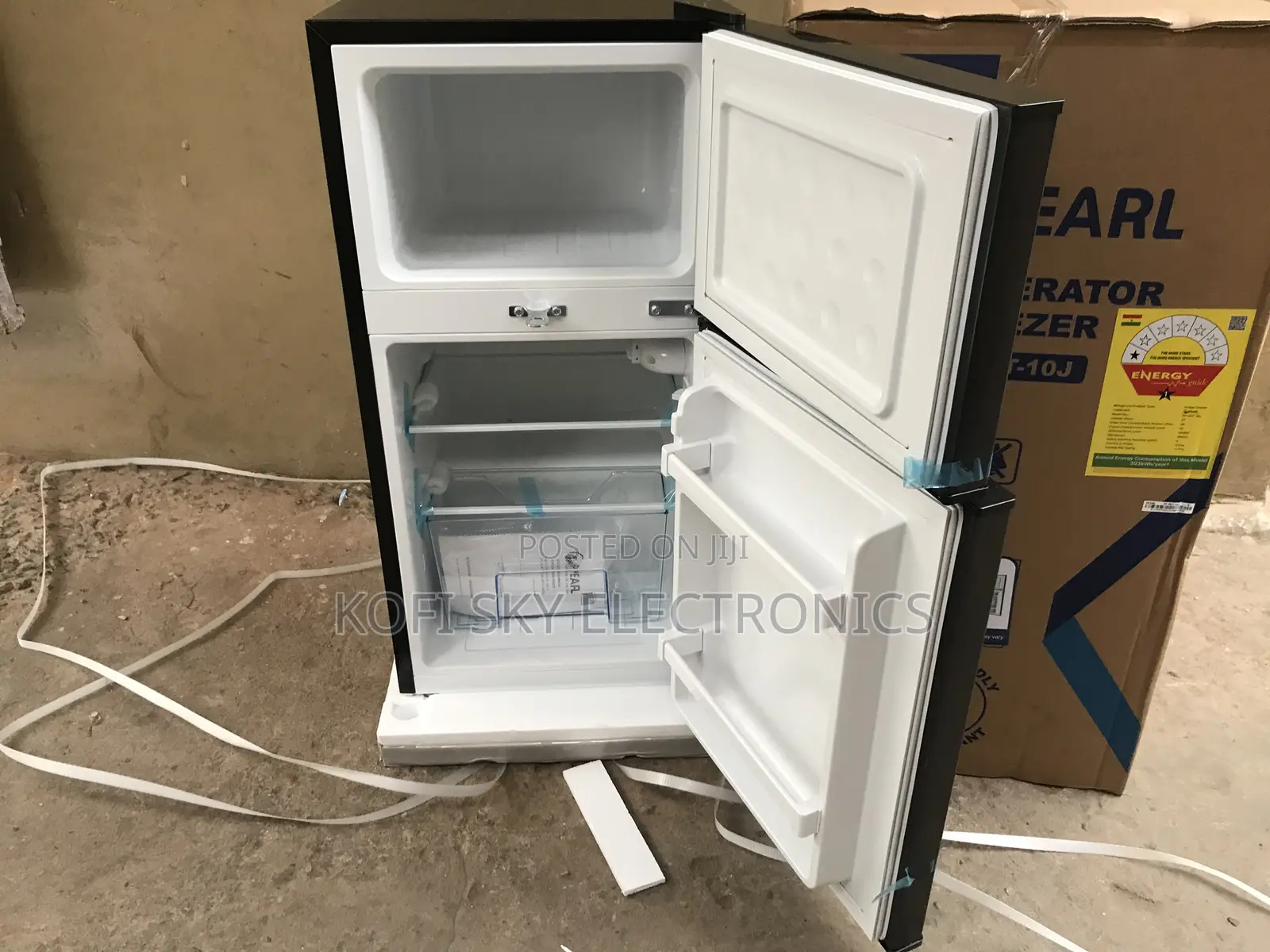 Affordable Pearl 56litres Tabletop Doubledoor Fridge