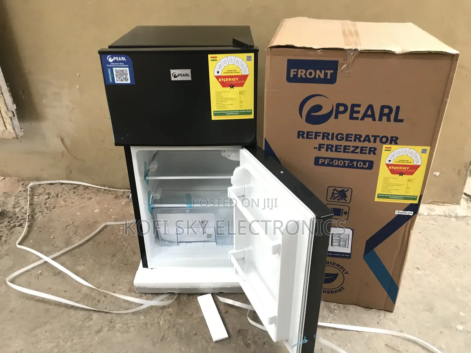 Justified Pearl 56litres Tabletop Double Door Fridge