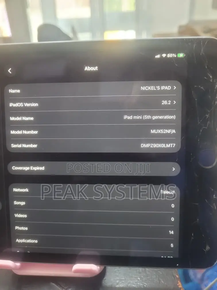 Apple iPad mini 5 64 GB Silver