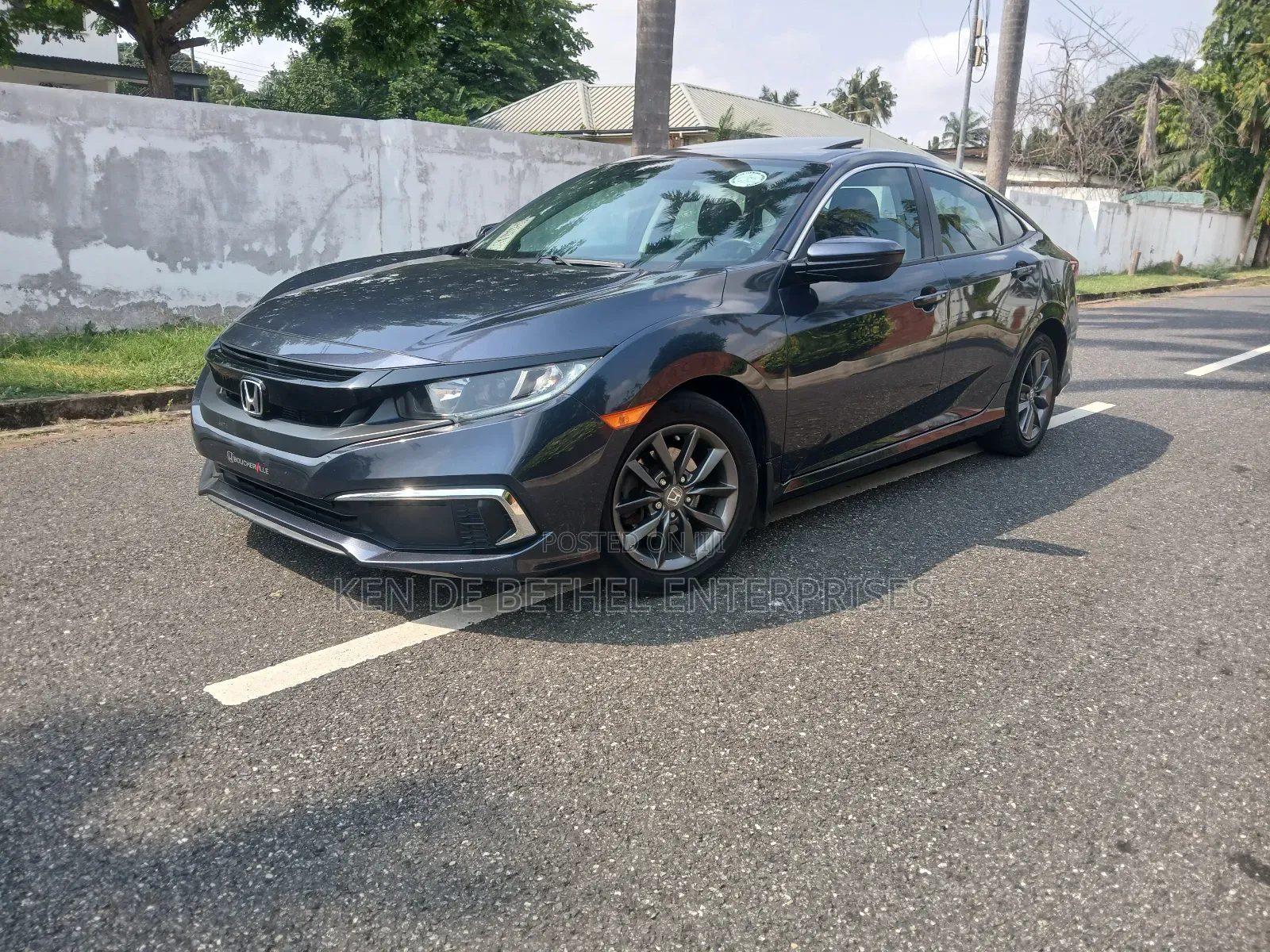 Honda Civic EX 2021 Teal