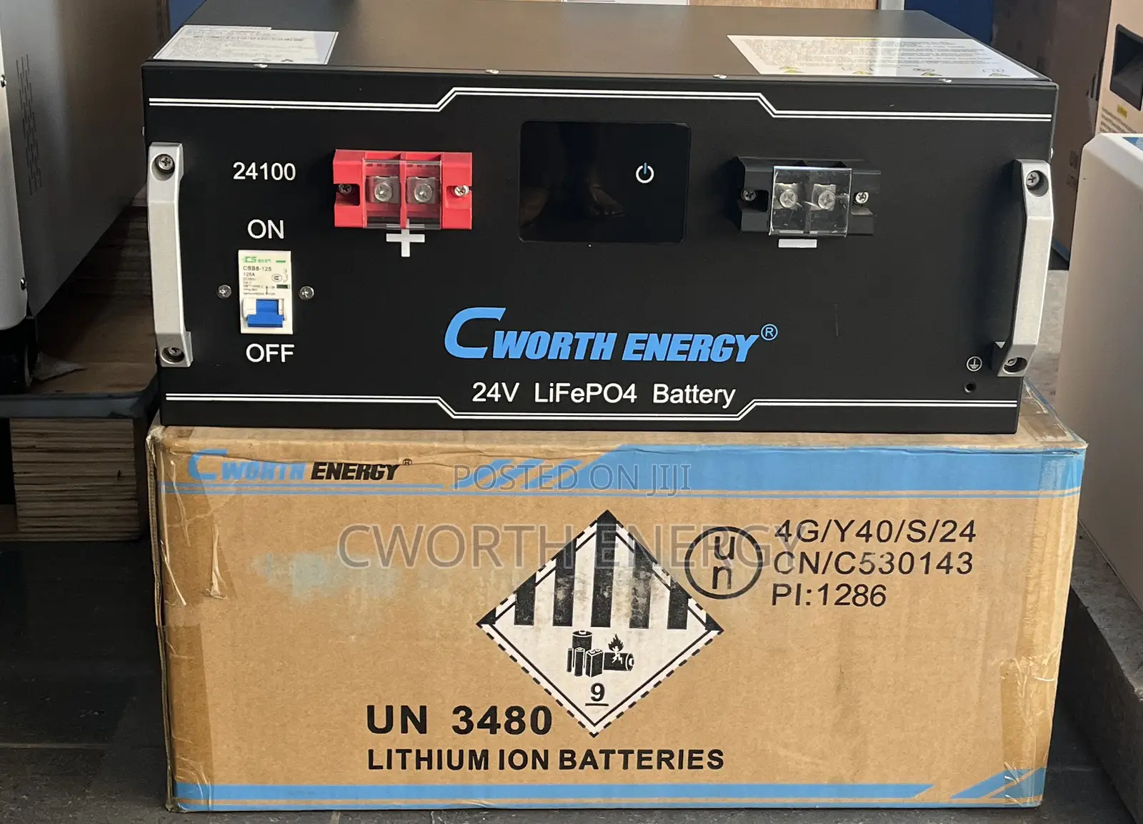 Cworth 24v100ah Lithium Battery