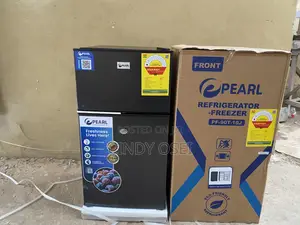Pearl Pf-90t-10j Table Top Double Door Fridge