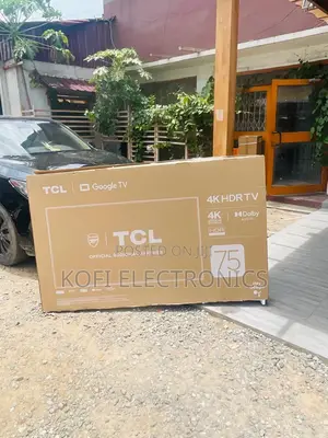 TCL 75” HDR Tv Powerful Home Cinema Screen