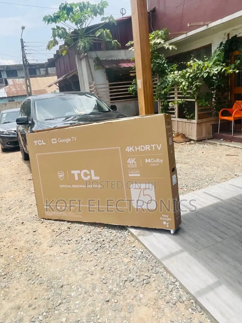 TCL 75” HDR Tv Powerful Home Cinema Screen