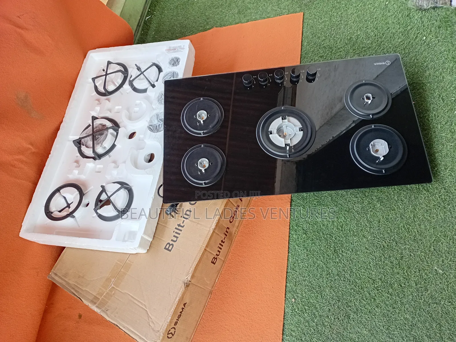 Sigma Gas Hob – Precision Flame, Professional Results