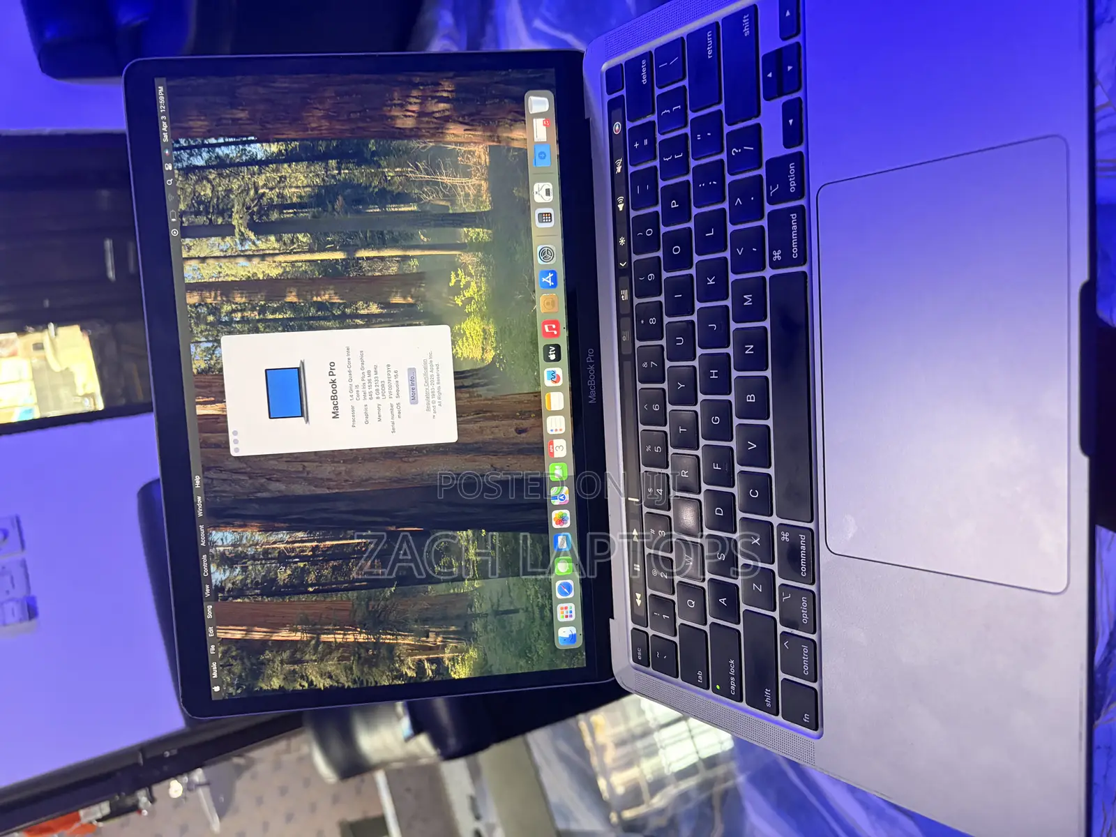 Laptop Apple MacBook Pro 2020 8GB Intel Core i5 SSD 512GB