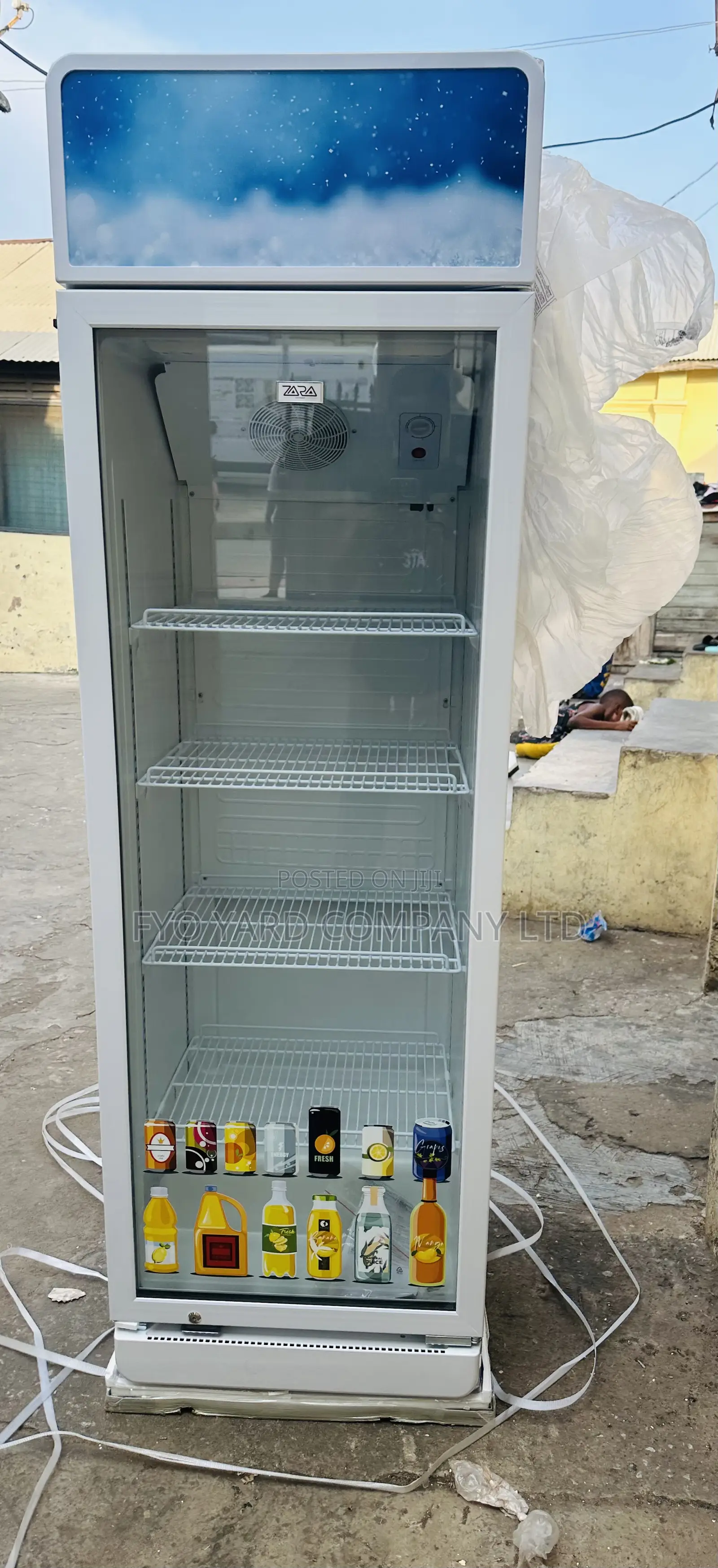 Beverages Showcase Zara 300ltr Size Single Door Fridge